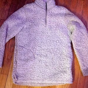 Love Tree Sherpa sweater/ top